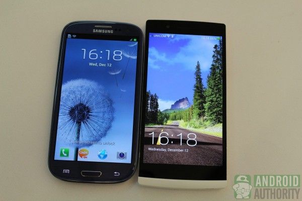 Oppo Trouver 5 vs Galaxy S 3_1600px
